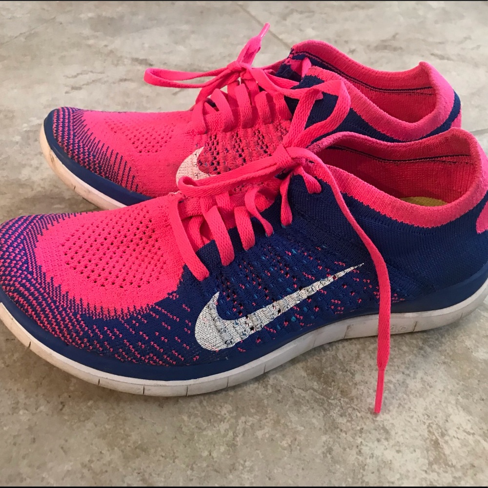 Nike free 4.0 flyknit shoes